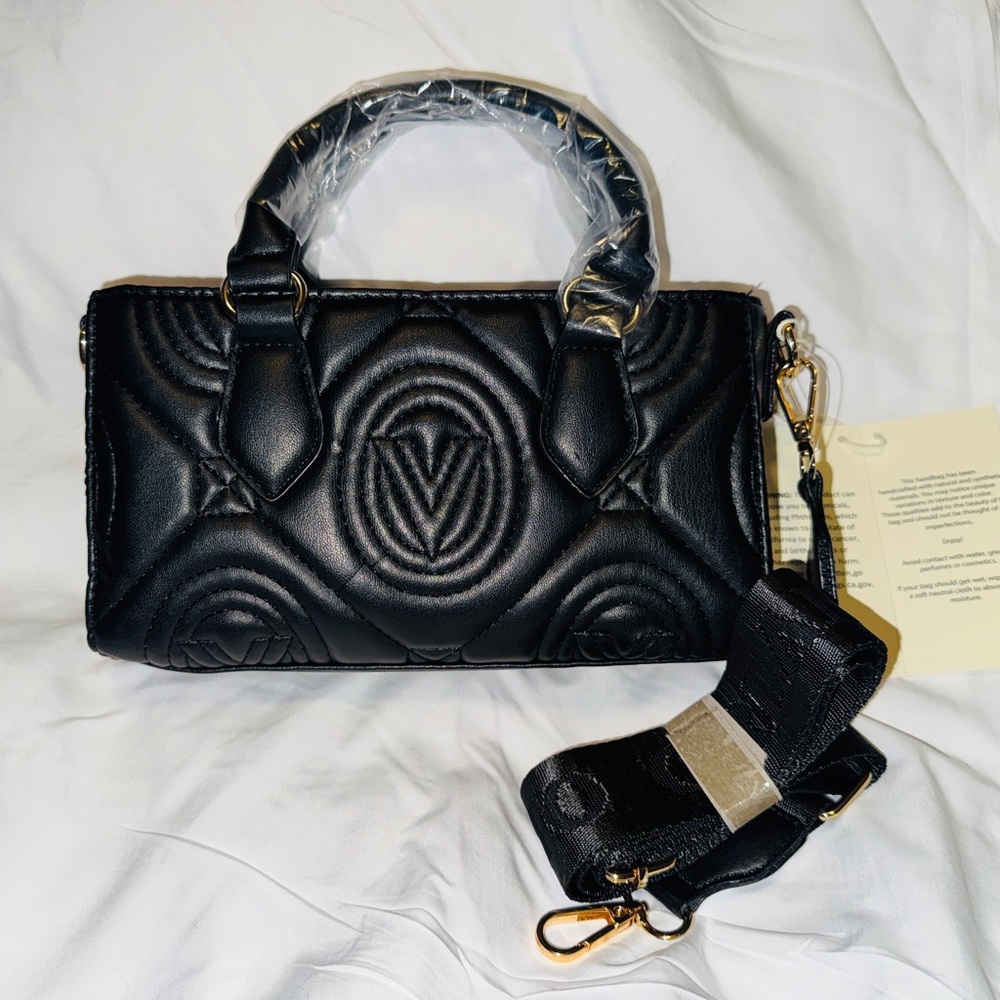 Valentino Orlandi Quilted Black Mini Bag - Picture 7 of 8